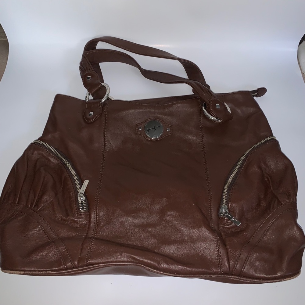 brown Junior Drake purse